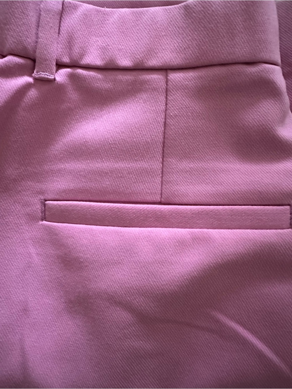 Abercrombie & Fitch Tailored High-Waist Wide-Leg Pants - Pink - Picture 4 of 4